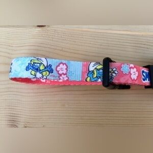 🕸️Smurfs Adjustable Dog Collar Snap Buckle
